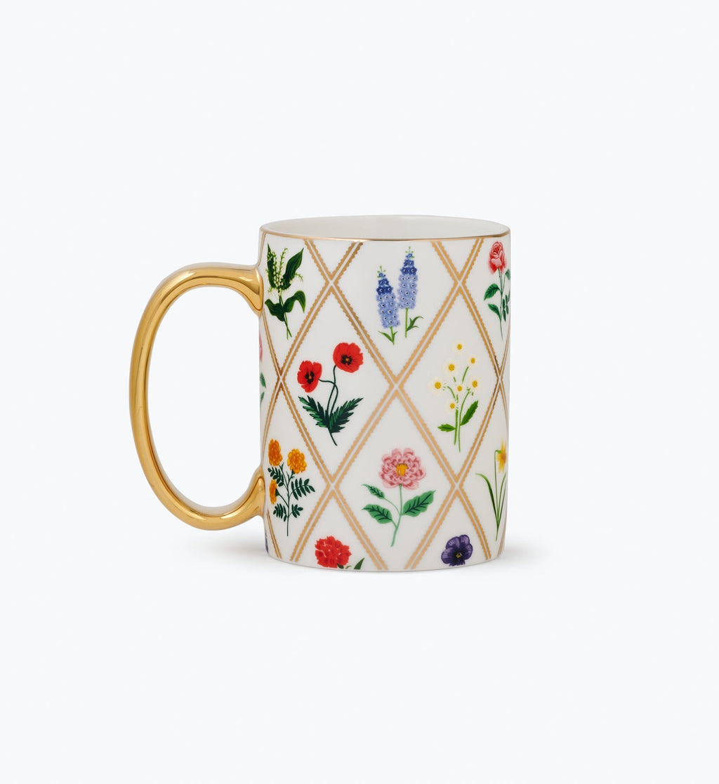 Porcelain Mug - Garden Study